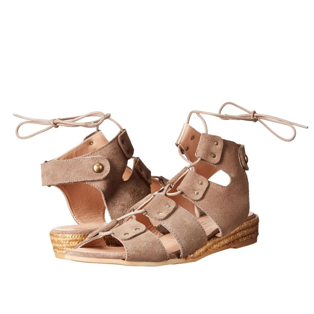 NEW Eric Michael Women Nancy Cobra Lace Up Adjustable Gladiator Dress Sandals